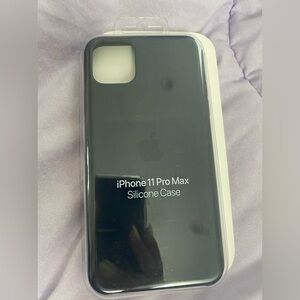 iPhone 11 Pro Max Apple Silicone Case in Midnight Blue